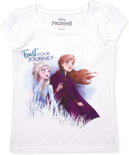 Miniatura 3 de Disney Frozen Girls - Conjunto de camiseta con capucha y pantalones de leggings con cremallera para niños pequeños y pequeños blancogrisazul marino