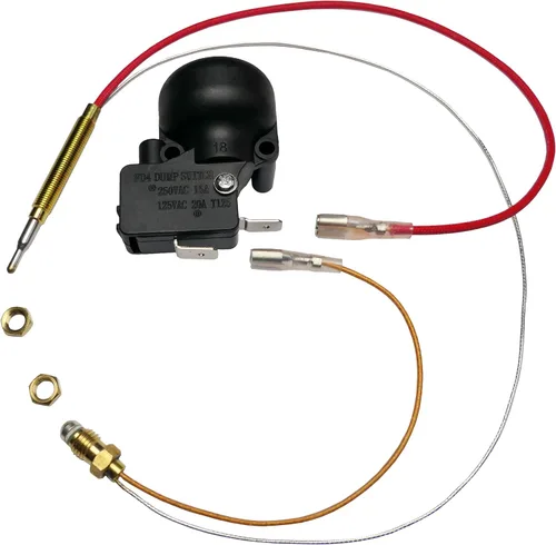 Termoacoplador de calentador de gas y interruptor de descarga anti inclinación, kit de seguridad para accesorios de calentador de patio y exteriores