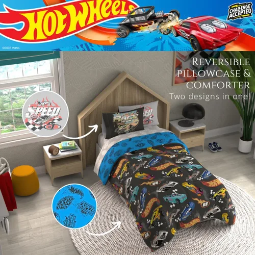 Miniatura 340 de Franco - Juego de edredón y sábanas supersuaves con funda, para niños, 7 piezas, tamaño matrimonial, Five Nights At Freddy's Cinco noches en Freddy's