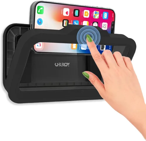 Miniatura 15 de URROY Soporte para Teléfono de Ducha Impermeable Funda para Teléfono de Ducha de Apertura con Un Toque Antivaho y Pantalla Táctil Sensible Soporte