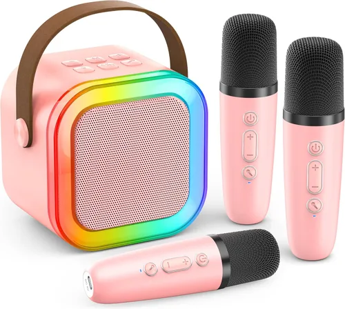 Miniatura 4 de Mini máquina de karaoke para niños y adultos, los mejores regalos de cumpleaños de 2026 para niñas y niños de 3, 4, 5, 6, 7, 8 años, juguetes
