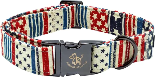 Miniatura 49 de Elegant Little Tail - Collar para perro de otoño, collar floral naranja duradero para perros medianos, ajustable para mascotas macho o hembra
