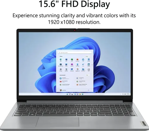 Miniatura 5 de Lenovo IdeaPad 2025 Laptop delgada y ecológica FHD de 15.6 pulgadas, Intel 10-Core i5-1335U (Beat Ryzen 7 7730U), Office 365 para la Web, 8 GB