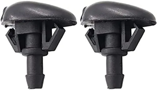 Miniatura 2 de BOLNEY 2 boquillas para limpiaparabrisas delantero de automóvil, para Navara D22 D40 1998-2009 289313S500, boquillas de limpiaparabrisas de automóvil