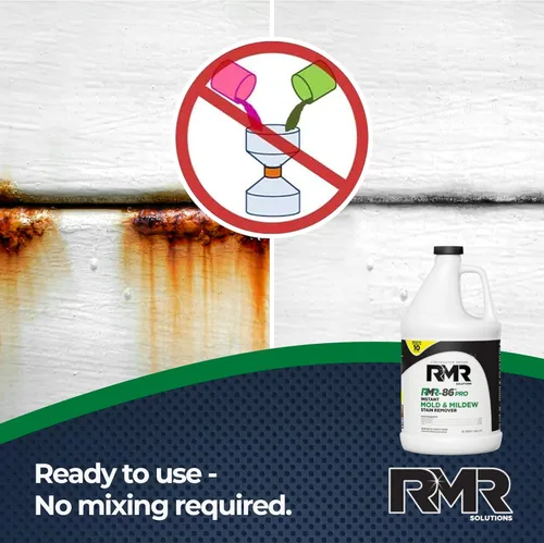 RMR-86 Pro Contratista Grado Removedor de manchas y moho y limpiador desinfectante botánico RMR Paquete de removedor de moho