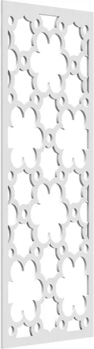 Miniatura 128 de Ekena Millwork WALW14X35X0250STGRO Southgate - Paneles de pared decorativos de madera con calado, 13 3/8 pulgadas de ancho x 34 3/8 pulgadas de rojo