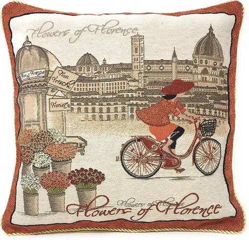 Miniatura 37 de Tache Home Fashion Funda de almohada 16 x 16 Down The Chimney