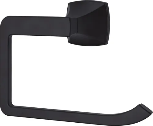 Miniatura 7 de Pfister Venturi - Toallero de baño para baño, 18 pulgadas, montaje en pared, atornillado, acabado negro mate, BTBVNC1B