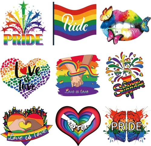 Miniatura 8 de 9 hojas de transferencia para planchar de Navidad para camisetas, parches para planchar de Navidad, diseño de transferencia de calor, calcomanías