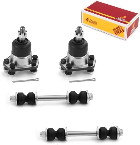 Miniatura 239 de Metrix Premium Chassis Parts - Juego de 4 piezas de articulación de rótula superior y barra estabilizadora delantera para Ford Ranger RWD 1998-2011