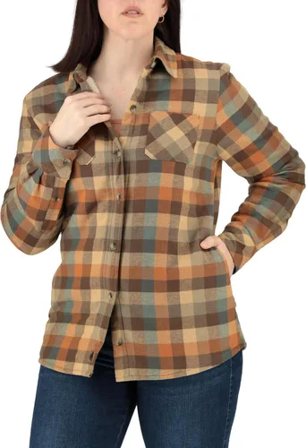 Miniatura 3 de Legendary Whitetails Chaqueta tipo camisa abierta para mujer, de estilo rústico