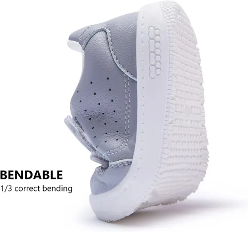 Miniatura 7 de BMCiTYBM Zapatos de bebé para niños y niñas, primeros zapatos para caminar, zapatos para caminar para niños pequeños, zapatillas ligeras