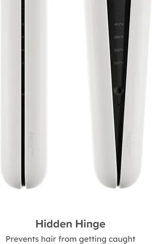 Miniatura 4 de Aesty Plancha plana de titanio de doble calentador con base de carga, estilizador inalámbrico profesional, alisador inalámbrico premium, herramienta