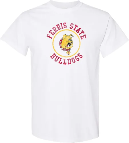 Miniatura 8 de UGP Campus Apparel AS04 - Camiseta con logotipo de círculo envejecido