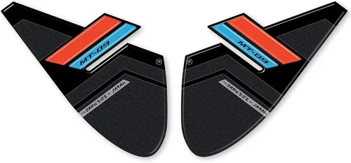 labelbike - Pegatinas 3D para motocicleta, protección y decoración de lados del depósito de combustible en resina compatible con Yamaha Mt-09 Mt-09
