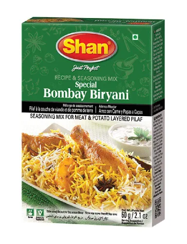 Miniatura 28 de Shan Korma Recipe and Seasoning Mix 1.76 oz (50g) - Spice Powder for Traditional Meat in Yogurt Sauce - Suitable for Vegetarians - Airtight Bag in a