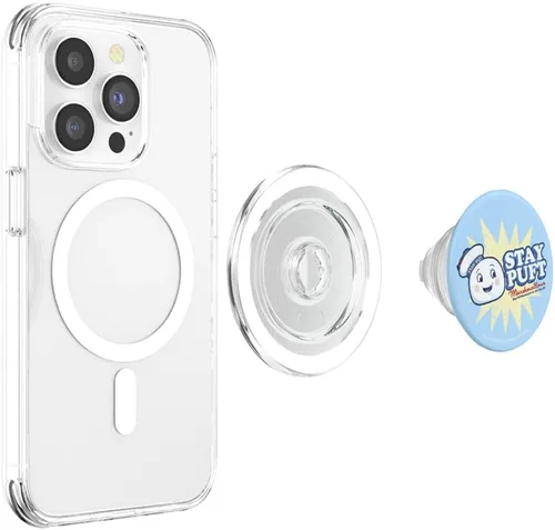 Miniatura 4 de Ghostbusters Póster retro de Stay Puft PopSockets MagSafe PopGrip para iPhone