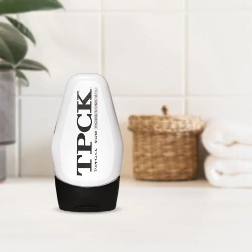 Miniatura 5 de Loción ToppCock Silver con neutralizador de olores para higiene de partes íntimas del hombre, 3 fl oz