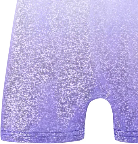 Miniatura 5 de HOZIY Leotardos de gimnasia para niñas y niños, cinta de copo de nieve, azul, morado, rosa intenso brillante, Rosa encendido