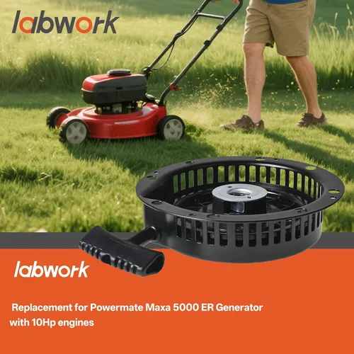 Miniatura 5 de labwork Reemplazo de arranque de retroceso para generador Powermate Maxa 5000 ER