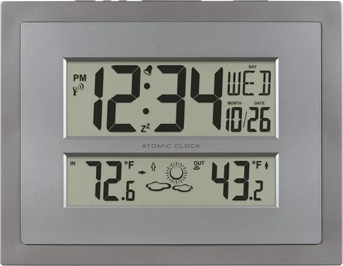 La Crosse Technology Reloj atómico de pared/mesa (512-85937)