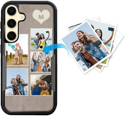 Miniatura 34 de Funda protectora personalizada para Samsung Galaxy S22 Ultra 5G (versión 2022), funda protectora de doble capa resistente con múltiples fotos, a