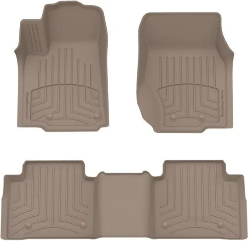 Miniatura 11 de Weathertech FloorLiner HP Alfombrillas de suelo personalizadas para Jeep Grand Cherokee 4xe - 1ª y 2ª fila (4416961-4417822IM), negro