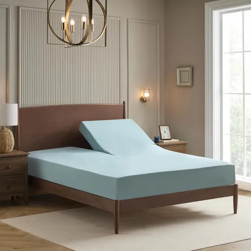 Miniatura 84 de Juego de sábanas de 1800 hilos – Sábanas de microfibra cepillada suave de calidad egipcia – Juego de ropa de cama de lujo con sábana encimera
