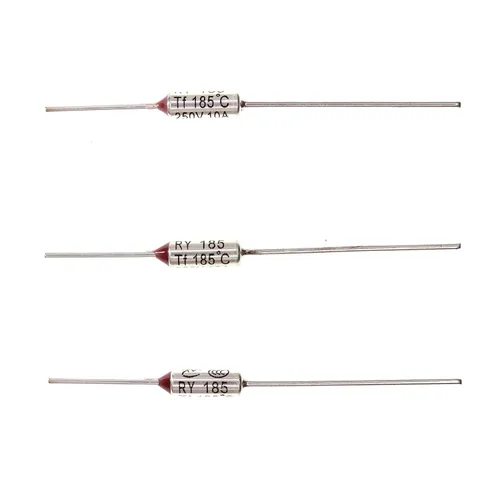 Miniatura 10 de Fusible térmico de temperatura metálica RY65 149.0 °F 149 ℉ 10A 250V 10 piezas