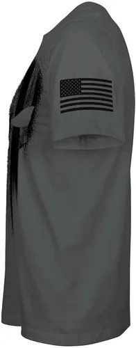 Miniatura 3 de Camiseta patriótica para hombre USA American Skull