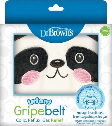 Miniatura 18 de Dr. Brown's Banda térmica para el vientre de Gripebelt para bebé, calma la barriga del bebé con suave calidez y compresión, erizo, 0 meses Hedgehog
