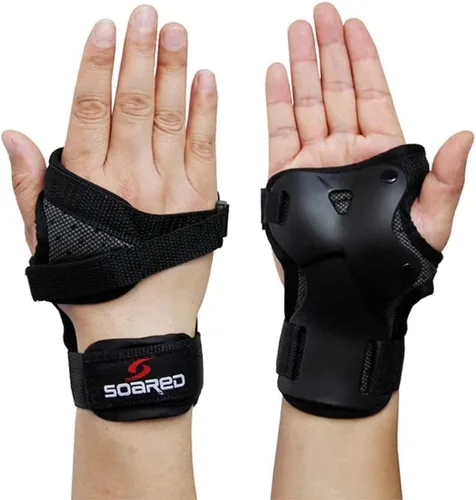 Miniatura 7 de Muñequera de protección para la muñeca, soporte de muñeca de impacto deportivo para patinaje, patineta, snowboard, esquí, motocross