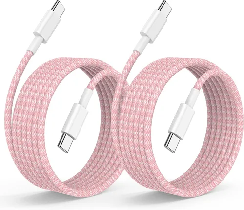 Miniatura 12 de Cable de carga rápida USB C a C de 10 pies, cable de carga largo tipo C a USB C para Apple iPhone 17 Pro Max/17 Air/16 Pro/15 Plus, MacBook Pro