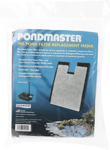 Miniatura 2 de Danner Pondmaster - Filtros de repuesto de almohadilla de espuma gruesa #12195 (3 paquetes)