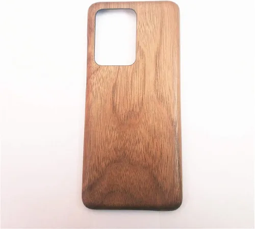 Miniatura 10 de DAYJOY Funda de madera compatible con Huawei P40 PRO, ultrafina, ultra ligera, delgada, auténtica, natural, de madera dura, de fibra de aramida