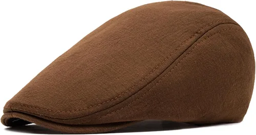 Miniatura 16 de UTTPLL - Gorras Newsboy para hombre de algodón, gorra plana, ajuste suave, sombrero de taxista para invierno, Gatsby, trajes vintage