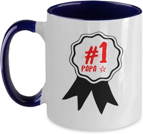 Miniatura 3 de Regalos de mejor papa del mundo Día del Padre Regalos para papa en su día regalo para papi, abuelos, día del padre mejor padre Taza regalo