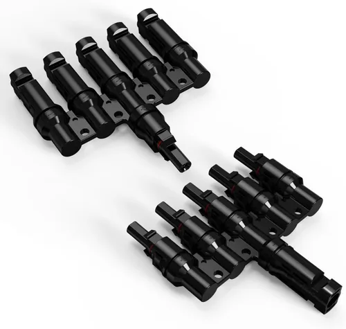 Miniatura 10 de Conectores de panel solar en T, conectores de rama para paneles solares, IP67 impermeable 4 a 1 conectores para 1 par/M/FFFF y F/MMMM