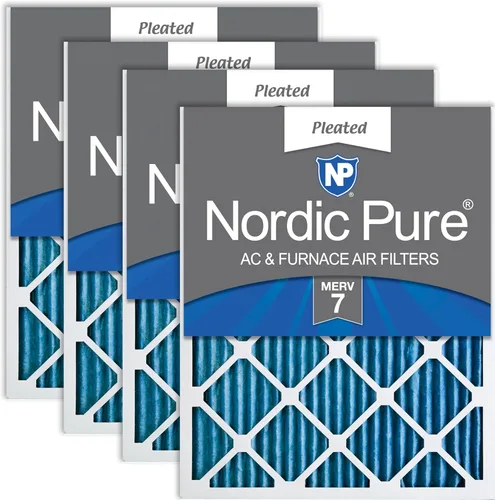 Miniatura 51 de Nordic Pure Filtros de aire para horno MERV 6 de 18 x 25 x 1 pulgadas (tamaño real: 17 1/2 x 24 1/2 x 3/4), color verde poliéster MERV 6, reduce