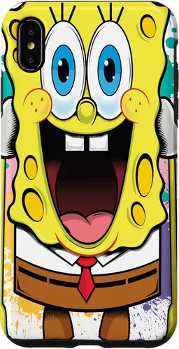 Miniatura 11 de Funda para iPhone 17 de Bob Esponja con salpicaduras de pintura