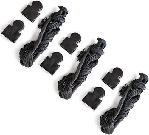 Ace Martial Arts Supply Reemplazo de cuerda de ballesta y tapas (50, 80, 150 y 180 libras)