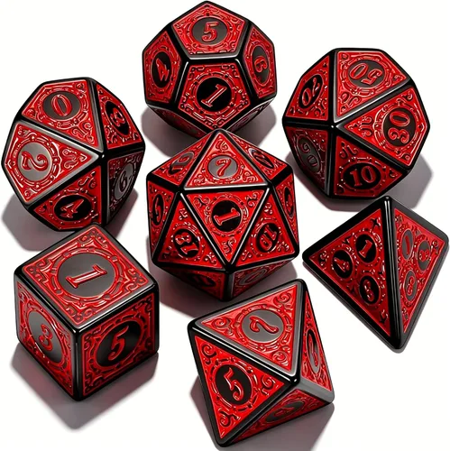 Miniatura 27 de CiaraQ DND Juego de Dados Poliédricos para Dungeons and Dragons RPG MTG Juegos de Mesa de Rol - con 1 Bolsa de Dados (Aguamarina + Brillantina)