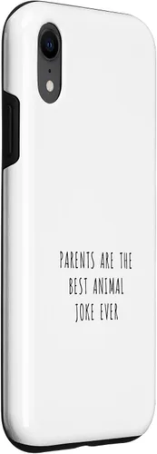 Miniatura 3 de iPhone XR Parents are the best animal joke ever Case