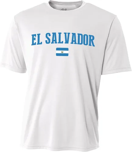 Miniatura 2 de El Salvador Fútbol Jersey Bandera Logo Hombres Equipo Nacional Futbol Copa Mundial Olímpicos Personalizado Deportes Nombre Número