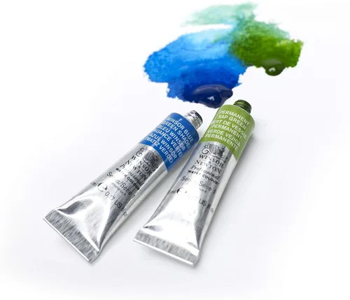 Miniatura 5 de Winsor & Newton - Pintura para acuarela profesional Azul cobalto profundo