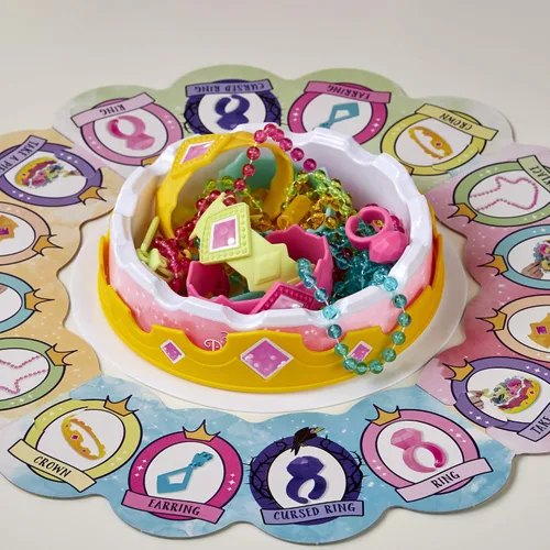 Miniatura 6 de Hasbro Gaming Pretty Pretty Princess: Edition Juego de Mesa con Princesas de Disney, Juego de Vestirse con Joyas para Niños de 5 Años en Adelante