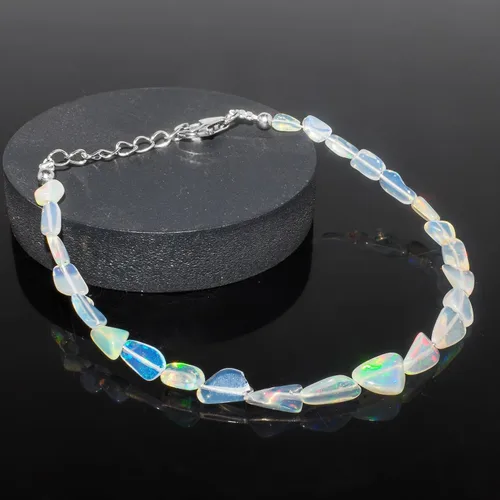 Miniatura 3 de MULTI GEMSTONE - Bangle Link Bracelet