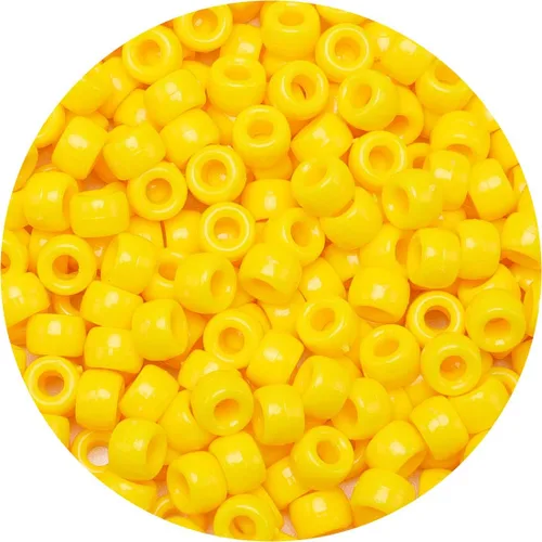 Miniatura 9 de Eppingwin 1000 cuentas de poni, cuentas, cuentas grandes de 0.24 x 0.35 pulgadas, cuentas para el cabello, cuentas para trenzas de cabello, cuentas