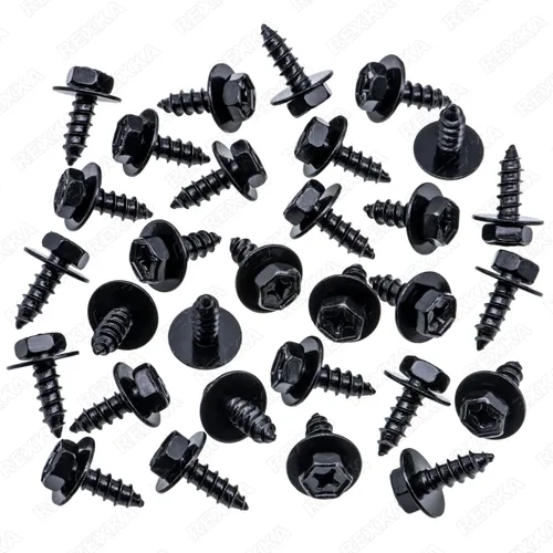 Miniatura 2 de Rexka Perno de tornillo de moldeo basculante para cubierta de parachoques para 90159-60498 Tacoma, Tundra, Highlander, RAV4, ES, GS, is, LS, RX