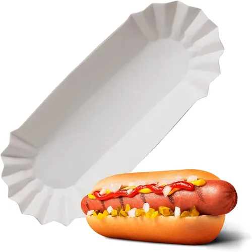 Miniatura 10 de Set de 150 bolsas para pretzels suaves - Bolsas de papel encerado para sándwiches de 14.5 x 15 cm, adecuadas para hamburguesas, pretzels y galletas